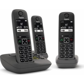 Ασύρματο τηλέφωνο Gigaset AE690A Trio ανθρακί
