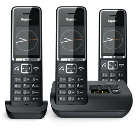 Ασύρματο τηλέφωνο Gigaset COMFORT 550A trio black/chrome