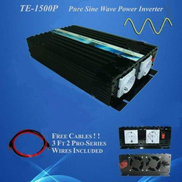 Μετατροπέας Τάσης Ting En Inverter 1500W 12V/24V καθαρού ημιτόνου